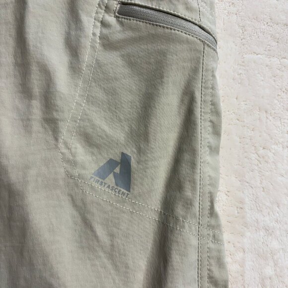Eddie‎ Bauer First Ascent Womens Capri Pants 8 Hiking Pumice Beige Lightweight - Picture 13 of 13